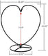 SGrace Ornament Display Stand Holder Home Wedding Decoration Rack for Hanging Glass Globe Air Plant Flower Pot Stand Iron Pothook Stand Terrarium ...