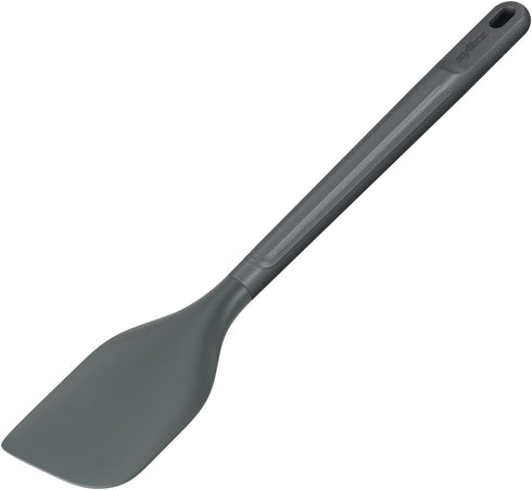 Zyliss Spatula - Sustainable Wheatstraw/Silicone - Spatula for Cooking and Mixing with Heat Resistant Silicone Head - Dishwasher Safe - Beluga Gre...