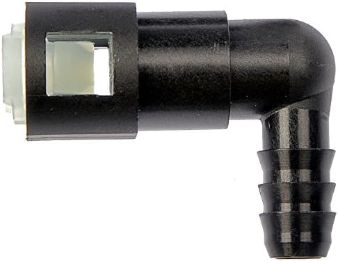 Dorman 800-086 Fuel Line Quick Connector That Adapts 3/8 In. Steel To 3/8 In. Nylon Tubing, 2 Pack Universal Fit...