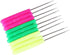 TorSor 10 Pack Scratch Awl Sewing Pricker Plastic Handle Grip Straight Tip Pin DIY Needle Punching Hole Repair Hand Craft Stitcher for Tailor Fabr...