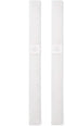 russell+hazel Mini 3-Ring Binder Band with Pen Loop, Silicone, Frosted White, .75” x 8.5”, 2 Count...