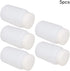 5pcs 8.45oz/250ml Plastic Bottles, Lab Cylindrical Chemical Reagent Bottle, Wide Mouth Laboratory Reagent Polyethylene Bottle, Sample Sealing Liqu...
