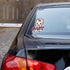 2 Pcs Baby in Car Stickers Sign and Decal for Girl Baby Car Removable Safety Notice on Board Stickers (Girl Style)...
