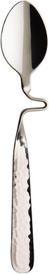 Villeroy & Boch NewWave Caffè Spoon, Coffee Spoon with Notched Design, 6.75 in...