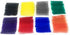 Standard Tagging Gun Barbs Fasteners 3 Inch 500 Each of Black Red Blue Green Orange Purple Grey Yellow 4000 Total Barbs...