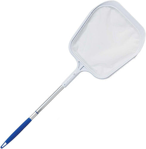 Poolmaster 21156 Small Pool, Spa, Hot Tub and Pond Leaf Skimmer with 2-Piece Adjustable Pole, White...