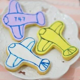 Airplane Biscuit Cookie Cutter - Stainless Steel...