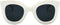 Freckles Mark Thick Fashion Butterfly Sunglasses for Women Trendy Round Cat Eye Sun Glasses...