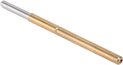 Spring Contact Probe, 100PCS Round Pogo Pins Stainless Steel Wire Mini Size with Brass Plunger for Circuit Soldering Projects...