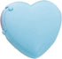 Blue Tape Dispenser with Tape Heart Shape Tape Organizer-Invisible Tape Cutter Portable Roll Tape Holder for School Office Tape Dispensers...