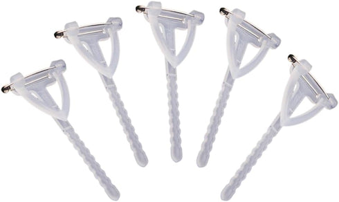 90PCS Corsage Holder Brooch Safety Pins Buttonhole Boutonniere Clips Brooch Pins Corsage Making Supplies for Bride Bridegroom DIY...