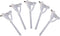 90PCS Corsage Holder Brooch Safety Pins Buttonhole Boutonniere Clips Brooch Pins Corsage Making Supplies for Bride Bridegroom DIY...