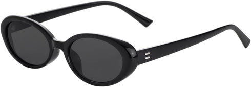 Retro Oval Sunglasses for Women Men 90s Style Vintage Small Sun Glasses UV400 Protection Shades...