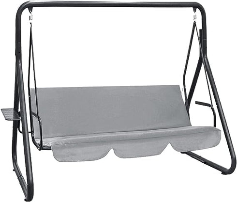 AYNEFY Swing Cushion Cover,Garden Courtyard Outdoor Waterproof 190T Polyester Taffeta Swing Seat Cover 3 Seats Swing Chair Hammock Seat Cushion fo...