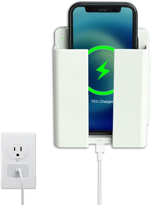 LANBON P2 Wireless Charger Wall Mounted, Wireless Phone Charger for Bedside/Sofa/Desk/Garage/Kitchen,15W Fast Charging Station Works with iPhone15...