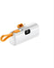 Small Portable Charger, 5000mAh Lightning & USB C Dual Output Power Bank, LED Display Battery Pack Fast Charging (WHITE)......
