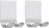 Razor Holder Shaver Hook Hanger Stand(2 Pack)Self Adhesive Stainless Steel Heavy Duty Utility Storage Hook,Shower Hook for Razor,Bathroom Kitchen ...