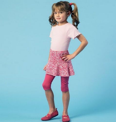 McCall Pattern Company M6918 Children's/Girls Skorts, Size CCE...