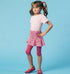 McCall Pattern Company M6918 Children's/Girls Skorts, Size CCE...