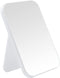 Desktop Makeup Mirror, 8 Inch Portable Mirror, Simple Folding Makeup Mmirror with Stand, Standing Wall Hanging Double-Duty White...