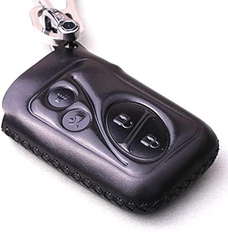 Italian Leather Key Fob Cover Case holder compatible with Lexus ES RX GX GS KS RX350 GX460 ES350 GS ISC IS LS...