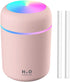 Colorful Cool Mist Mini Humidifier 300ml, USB Personal Desktop Humidifiers for Car Office Home Travel, Auto Shut-Off, 2 Mist Modes, Ultra Quiet.(p...