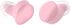 Wireless Earbuds Bluetooth V5.3 Stylish Pink Wireless Earbuds with Transparent Casing and Charging Case - Hi-Fi Stereo Headphones for Young Women...