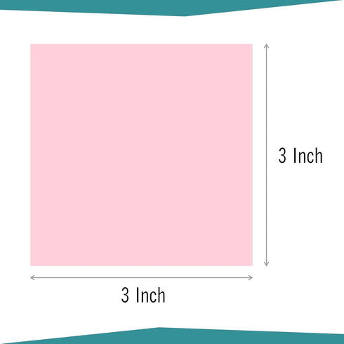 Sticky Notes 3x3 Inches, Pop Up Sticky Notes - Assorted Colors Pastel Sticky Notes | 6 Pads, 100 Notes per Pad (Total of 600 Cute Sticky Notes) | ...