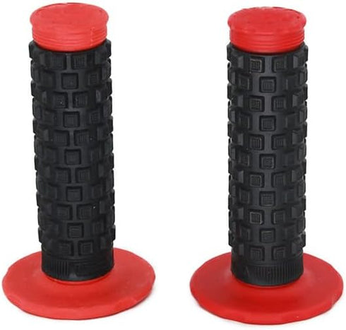 2pcs 7/8" Universal Motorcycle Hand Bar Grips Pillow Grip Anti-Slip Rubber Racing Grip for Dirt Bike Motocross CR80R/85R, CRF150R, CR125R/250R, CR...