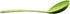 12.5" Long Handled Colorful Melamine Slotted Serving Spoon (Green, 1 Pack)...