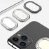 Phone Ring Holder Finger Kickstand Foldable Cellphone Stand 360° Degree Rotation Metal Ring Grip Holder for Magnetic Car Mount Compatible with iPh...