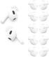Ear Hooks and Covers Accessories Compatible with Apple AirPods 1 & 2 3 or EarPods Headphones/Earphones/Earbuds (5 Pairs) (Clear)...