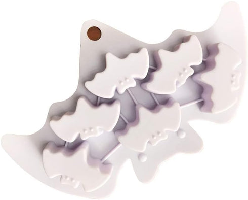 Silicone Bakeware Set - Heat Resistant Halloween Baking Molds for Chocolate, Candy Mold Ice Tray - Bats, 2 Pack...