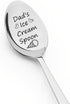 Dad Ice Cream Spoon Birthday Fathers Fay Gifts from Daughter Son Dad Gifts for Mens Retirement Gifts Bonus Dad Father in Law Christmas Gifts Ideas...