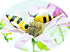 Lot of 12 Miniature Honeybee Craft Cute Bee Outdoor Patio Decor Fairy Garden Supplies Animal Figurine Furniture Dollhouse...