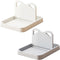 H&W 2Pcs Spoon Rest with Lid Holder,Foldable Spoon Holder for Kitchen Counter,Cat Pot Lid Holder for Spoons,Pot Lids,Spatulas,Utensils,Forks(Beige...