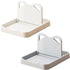 H&W 2Pcs Spoon Rest with Lid Holder,Foldable Spoon Holder for Kitchen Counter,Cat Pot Lid Holder for Spoons,Pot Lids,Spatulas,Utensils,Forks(Beige...