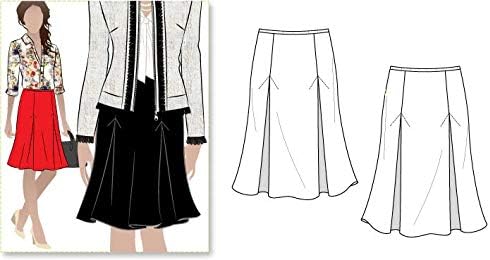 Style Arc Sewing Pattern - Allison Skirt (Sizes 04-16)...