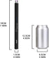 Electric Arc Windproof Lighter Flameless USB Rechargeable Lighter with Safety Lock for Candle BBQ Camping (Black)...
