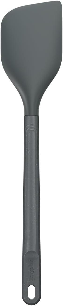 Zyliss Spatula - Sustainable Wheatstraw/Silicone - Spatula for Cooking and Mixing with Heat Resistant Silicone Head - Dishwasher Safe - Beluga Gre...