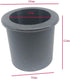 lasenersm 1 Piece Patio Umbrella Hole Ring Table Umbrella Hole Ring Umbrella Cone Wedge Plug Umbrella Stabilizer Sleeve Umbrella Hole Plug for 2 I...