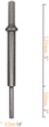 Pneumatic Punch Drift 1/4"(6.5mm) Pneumatic Air Hammer Punch Pin for Removing Corroded Bolts Or Long Pins...