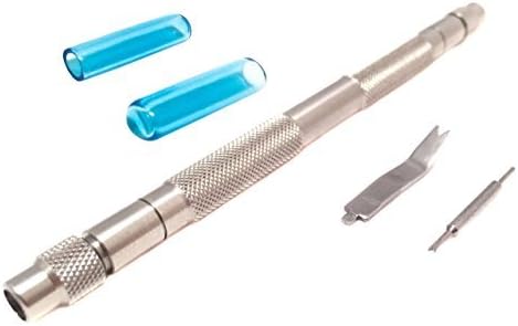 W&S Spring Bar Tool - to Adjust, Remove and Replace Watch Straps, Watch Bands and Watch Pins - 5.5 inch - Stainless Steel Watch Tool...