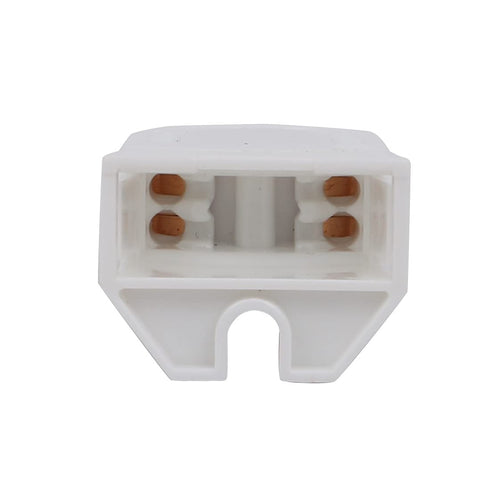 uxcell 15Pcs T5 Fluorescent Light Holder G5 Base Snap-in Tombstone Lamp Socket AC 500V 2A for LED Fluorescent Tube...