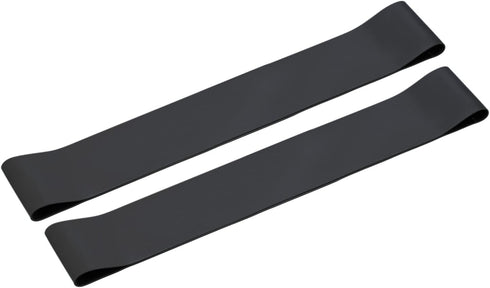 MECCANIXITY Anti Slip Feature Chair Bands, Flexible Seating Elastic Latex Bands for Home Office, Half Fold Length 250mm, Thickness 1mm, Black Pack...