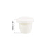 uxcell Corundum Alumina Crucible Heating Container Cup Pot 10ml with Lid for Foundry Worker Kilns Melting Casting Refining Lab Supply Gold Melt...