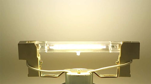 R7s LED Bulb 10W 118mm Double Ended LED COB Bulbs 100W Halogen Equivalent 120V J Type R7s Floodlight Adjustable Natural White 4000K Landscape Ligh...