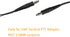 Acoustic Tube Earpiece with Boom Mic Walkie Talkie Headset for U94 Tactical PTT Adapter...
