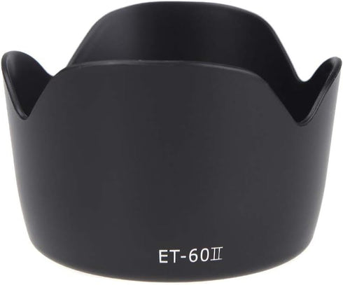 Andoer ET-60II Flower Lens Hood for Canon EF 75-300MM F/4-5.6 III EF-S 55-250mm f/4-5.6 IS...