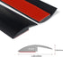 Floor Transition Strip Self Adhesive, PVC Carpet & Floor Edging Trim Strip Suitable for Carpet Threshold Transition Width 3mm Height Less Than 4 m...